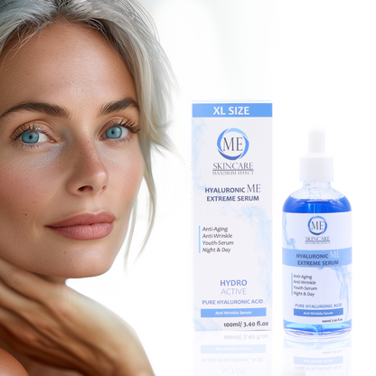 ME Hyaluronic Extreme Serum – DAS Hyaluronserum mit MAXIMUM EFFEKT